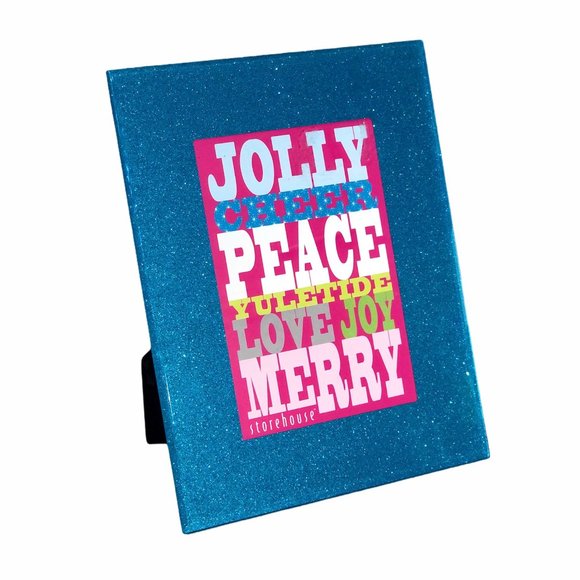 NWOT - Bundle of 2 Sparkly Blue Picture Frames - Picture 4 of 4